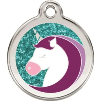 psí známka psí známka malá - K17 - jednorožec třpytivý