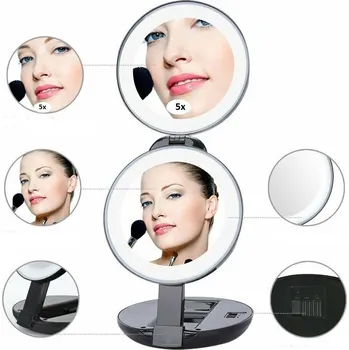 Kosmetické zrcátko DAALO Skládací zrcátko