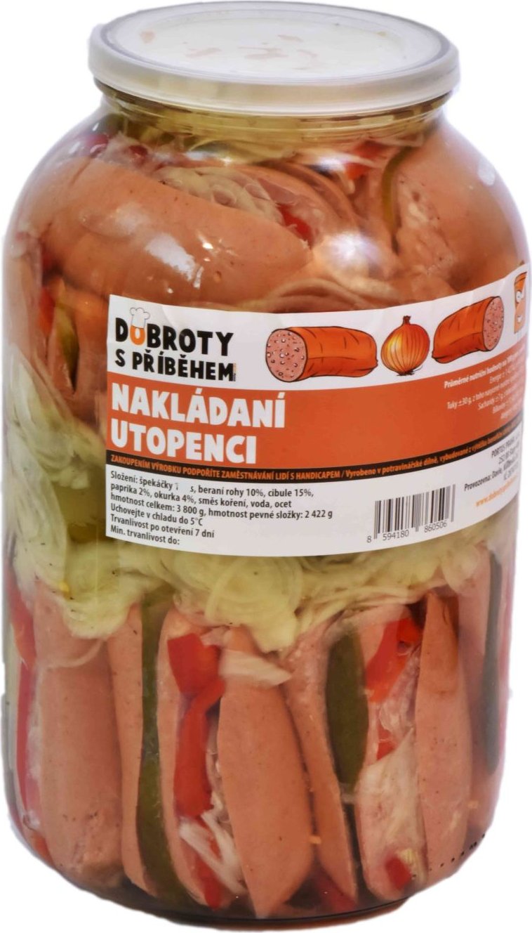 Nakládaní utopenci 3500g | DOBROTYSPRIBEHEM.CZ