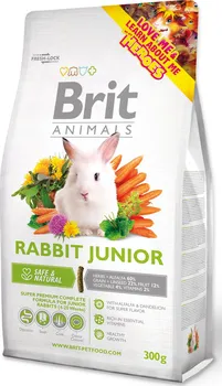 Krmivo pro hlodavce Brit Animals Rabbit Junior Complete
