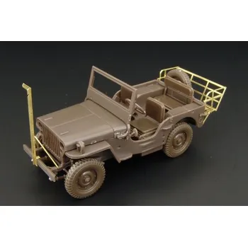 Plastikový model Hauler 1/48 JEEP wire cutter and basket (HAS)