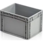 Plastová Euro přepravka 400x300x270 mm, plný úchyt + doprava zdarma