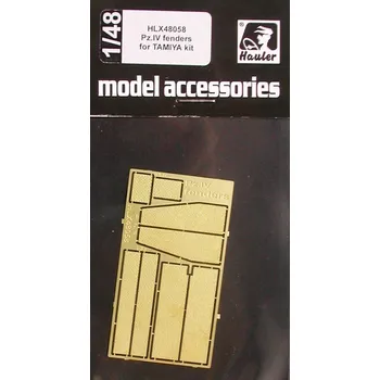 Plastikový model Hauler 1/48 Pz.IV -FENDERS covers (TAM)