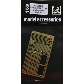 Plastikový model Hauler 1/35 Sd.Kfz 234/2 Puma engine grills (ITAL)