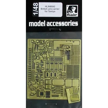 Plastikový model Hauler 1/48 British universal carrier Mk.II. (for TAMIYA)