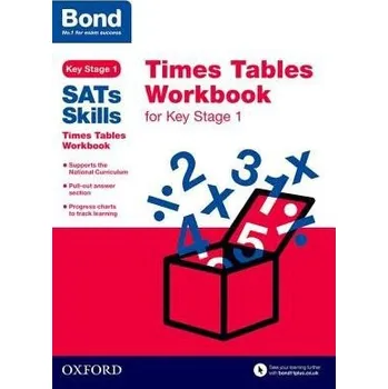 Cizojazyčná kniha Bond SATs Skills: Times Tables Workbook for Key Stage 1 - Lindsay, Sarah a Bond SATs Skills a Bond 11+