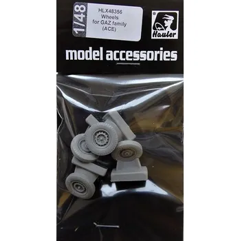 Plastikový model Hauler 1/48 Wheels for GAZ family (ACE)
