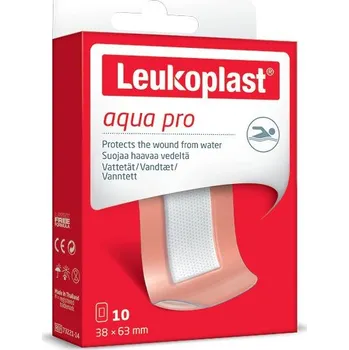 Náplast Leukoplast Aqua Pro Náplast voděodolná 38 x 63 mm 10 ks