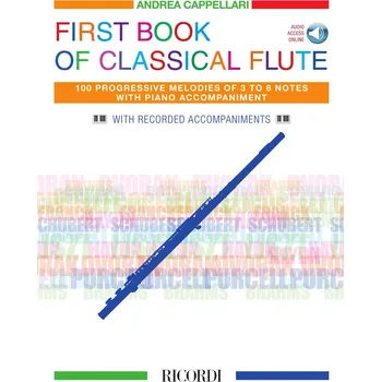 First Book of Classical Flute + Audio Online / příčná flétna a klavír