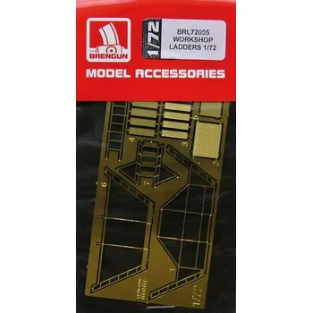 Plastikový model Brengun 1/72 Workshop ladders (PE set)
