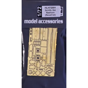 Plastikový model Hauler 1/72 Sd.Kfz.164 Nashorn - detail PE set (REV)