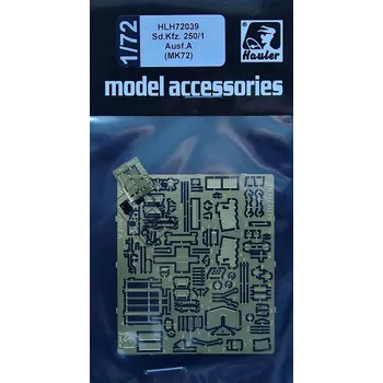 Plastikový model Hauler 1/72 Sd.Kfz. 250/1 Ausf.A - PE set (MK72)