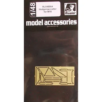Plastikový model Hauler 1/48 Hedgerow cutter for M10 (TAM)