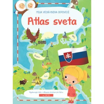 Puzzle Moja Veľká Kniha Odpovedí Atlas sveta