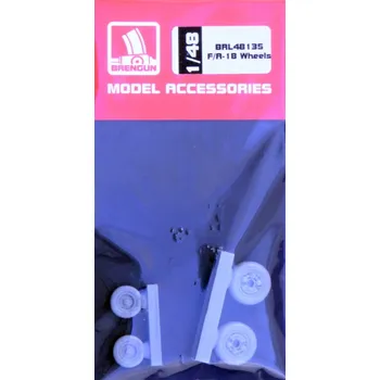 Plastikový model Brengun 1/48 F/A-18 wheels (resin set)