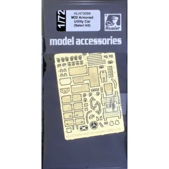 Plastikový model Hauler 1/72 M20 Armored Utility Car - PE set (ITALERI)