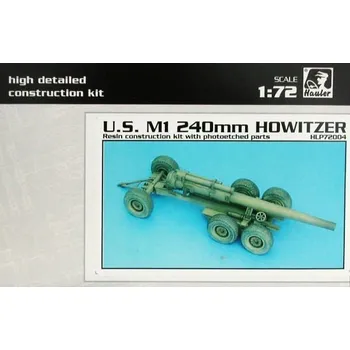 Plastikový model Hauler 1/72 M1 240mm HOWITZER transp.wagon