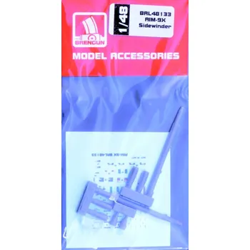 Plastikový model Brengun 1/48 AIM-9X Sidewinder (2 pcs.)