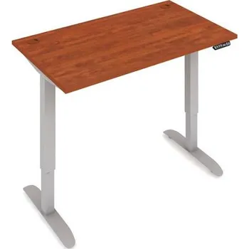 Kancelářský vozík HOBIS výškově stavitelný stůl 120 cm, paměť.ovlad. - MOTION MS 2M 1200, třešeň + doprava zdarma