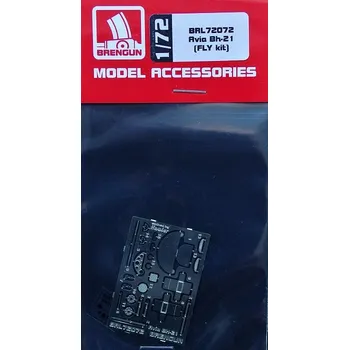 Plastikový model Brengun 1/72 Avia Bh-21 - PE set (FLY)