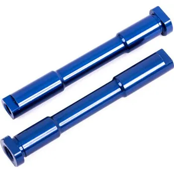 RC vybavení 1:8 Traxxas Sledge: Sloupky řízení hliníkové, modře eloxované