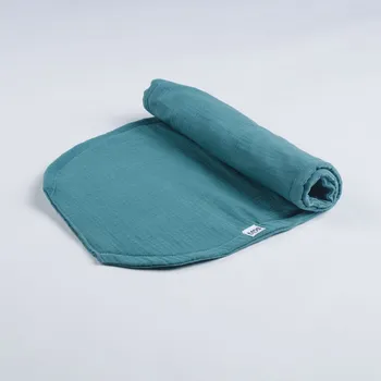 podložka na cvičení Tulimese Náhradní podložka mušelínová tmavě zelená