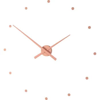 Hodiny Designové nástěnné hodiny NOMON OJ růžové 80cm