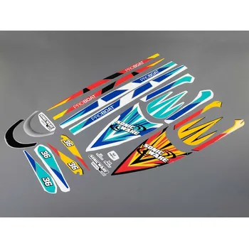 RC vybavení Proboat Sonicwake V2 36″: Samolepky T1/T2