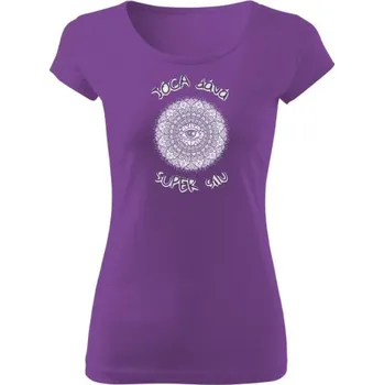 Dámské tričko Tričko s potiskem Tričko Jóga dává super sílu dámské