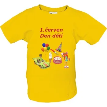 Pánské tričko Tričko s potiskem Den dětí dětské