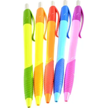 Grafitová tužka Propiska Easy PK3-41 (Kuličková tužka Easy PK3-41 v moderních barvách, klasický stiskací mechanismus, plastové tělo. Různé barvy, zboží bude dodáváno dle aktuálních skladových zásob.)