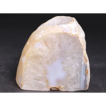 Svícen Svícen na svíčku - Achát přírodní - 1.530 kg - #676