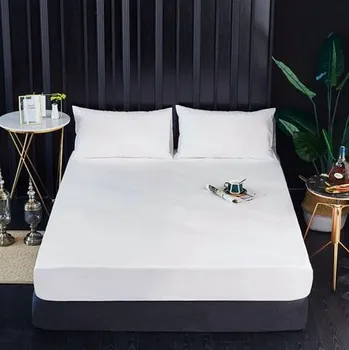 Prostěradlo Nepropustné voděodolné napínací prostěradlo - 8 barev a 10 velikostí Barva: Bílá, Velikost: 120x200x30 cm