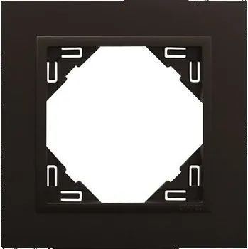 Elektrická zásuvka LOGUS90 Rámeček LOGUS jedn. čern/čern 90910 TRR 5603011607715