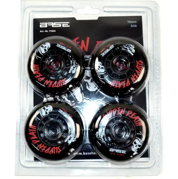 Příslušenství pro in-line Kolečka Base Sudden Death Outdoor (4ks), 84A, 80 Base