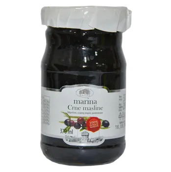 oliva Pz Marina(Trogir) Olivy černé s peckou Marina 370g