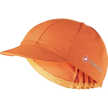 Kšiltovka Cyklistická čepička CASTELLI Endurance Cap, brilliant orange