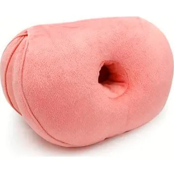 Pelíšek pro psa Duální ortopedický polštář na podporu páteře Barva: Růžová