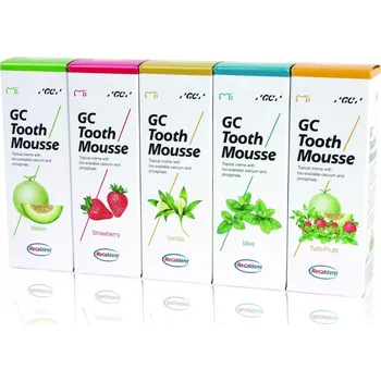 Dentální hygiena GC Tooth Mousse, Promotional 5-Pack, 5 x 40g
