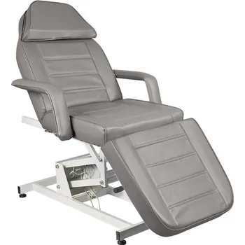 Pedikérské křeslo KOSMETICKÉ ELEKTRICKÉ KŘESLO. AZZURRO 673A 1MOTOR ŠEDÁ