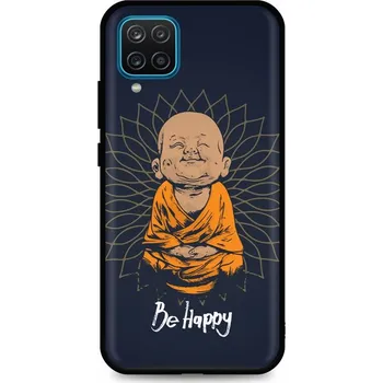 Pouzdro na mobilní telefon Kryt Samsung A12 silikon Be Happy (obal neboli pouzdro na Samsung A12)