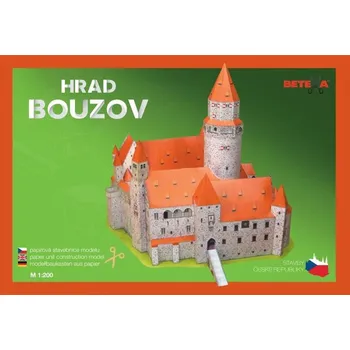 Papírový model Hrad Bouzov 1:200 - Betexa