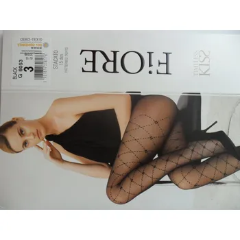 Dámské punčochy Fiore Stacato 15 den G6053 Punčochové kalhoty black-černé