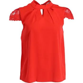 Dámská halenka Halenka Chic & Jeune Paris CC3728 barva: červená, velikost: L