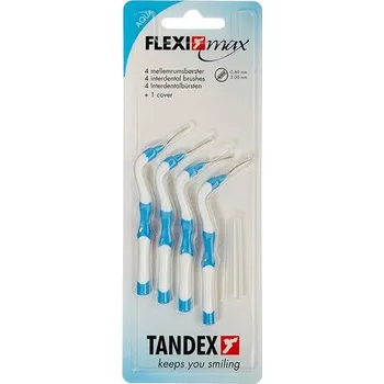Zubní kartáček Tandex Flexi Max 1,0 Aqua mezizubní kartáček 4 ks