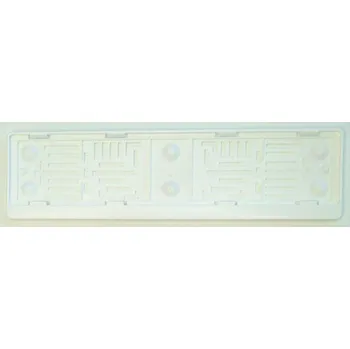 Držák SPZ PROTEC Podložka pod SPZ bílá