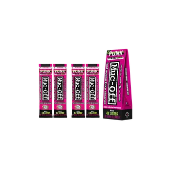 Motokosmetika Mycí prostředek na motocykly a jízdní kola MUC-OFF BIKE CLEANER PUNK POWDER 4 kusy (čistič motocyklů a kol, 4 sáčky – to znamená 4 l čističe )