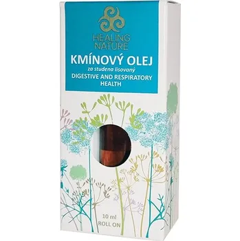 Zdraví RAW Kmínový olej roll on, 10 ml, Healing Nature
