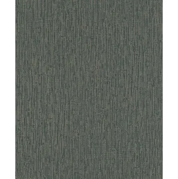 Tapeta Vliesová tapeta 484298 jednobarevná imitace textilu - juta zelená, zlatá / Tapety na zeď Florentine III (0,53 x 10,05 m) Rasch