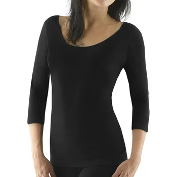 Dámské tričko GINA tričko s 3/4 rukávem černá L/XL